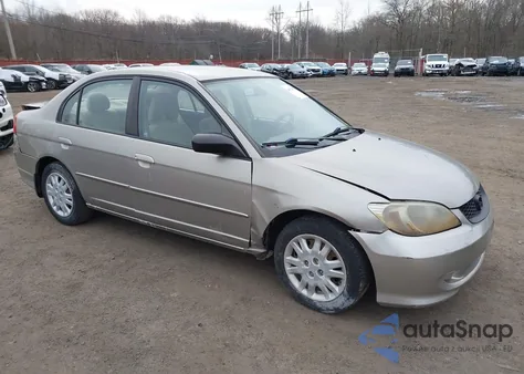 2004 Honda Civic Lx из США, поврежденный, VIN 2HGES16674H628867